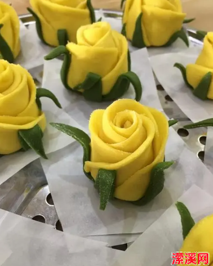 玫瑰花馒头怎么做好看，玫瑰花馒头新手也能轻松制作