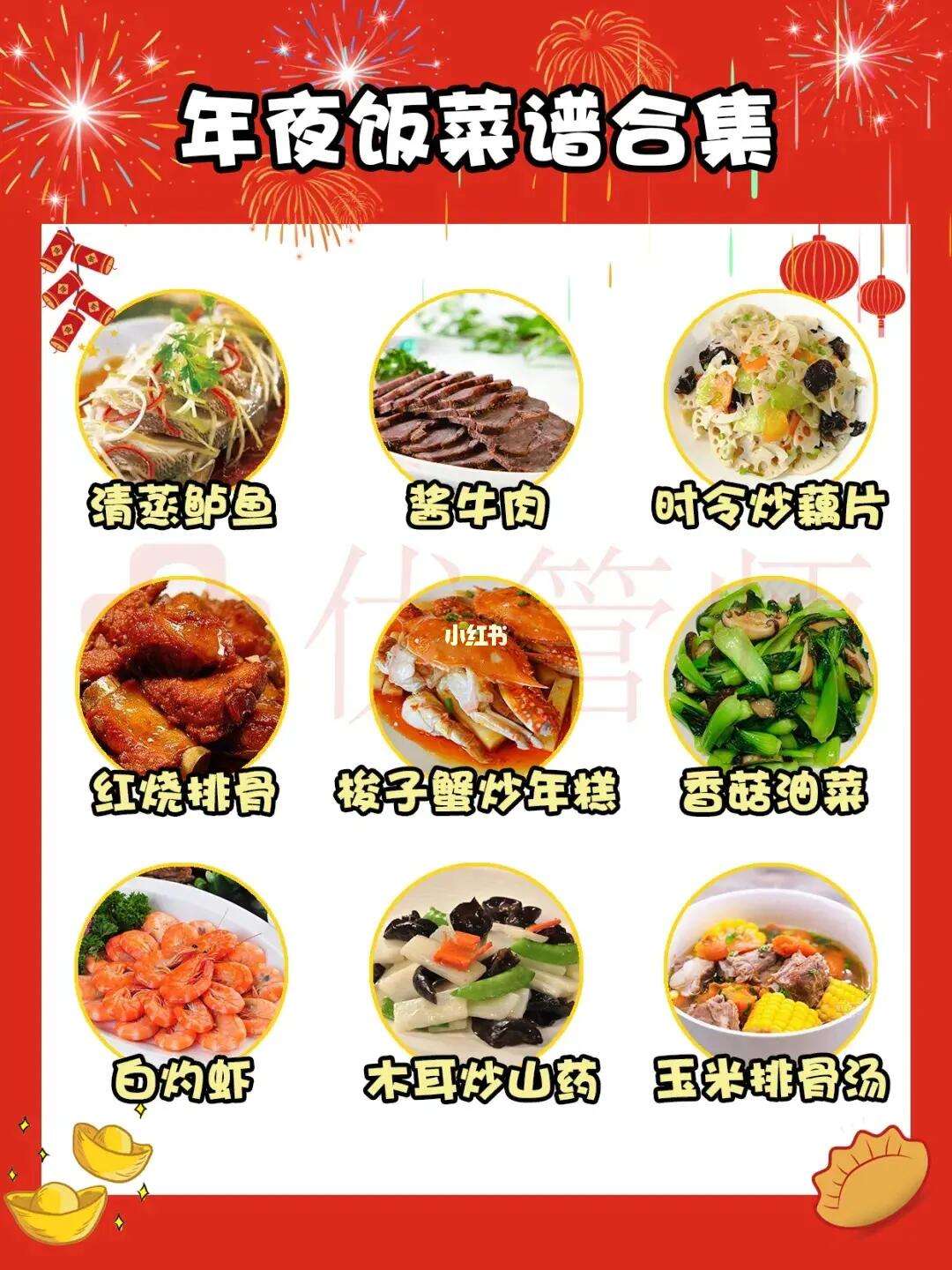 年夜饭菜单名称大全,年夜饭菜单名称大全可乐鸡翅年夜饭的寓意